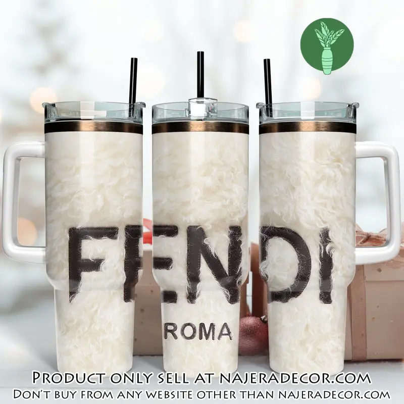 Fendi 40oz fashion logo fendi stanley tumbler ktb1121 njr3623545